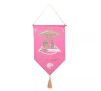 Warner Bros Harry Potter Alumni Banner Honeydukes, rosa decorativo da parete con nappa, tema Magico Hogwarts Sweet Shop