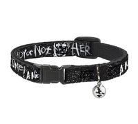 Warner Bros. Horror Movies Cat Collar, Breakaway Collar with Bell, A Nightmare O