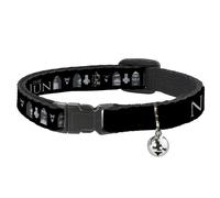 Warner Bros. Horror Movies Cat Collar, Breakaway Collar with Bell, The Nun Demon