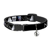 Warner Bros. Horror Movies Cat Collar, Breakaway Collar with Bell, The Nun Siste