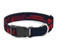 Warner Bros. Horror Movies Pet Collar, Dog Collar Plastic Buckle, A Nightmare on