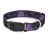 Warner Bros. Horror Movies Pet Collar, Dog Collar Plastic Buckle, The Conjuring