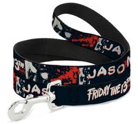Warner Bros. Horror Movies Pet Leash, Dog Leash, Friday The 13th Jason Mask and