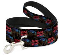 Warner Bros. Horror Movies Pet Leash, Dog Leash, Friday The 13th Jason Takes Man