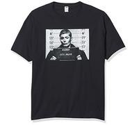 Warner Bros. Maglietta da Uomo Dean Mugshot Nero L