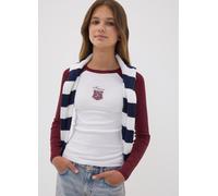 WARNER BROS, T-shirt Bianca In Cotone Elasticizzato Con Stemma Hogwarts Per Ragazza, Bambina, Bianco, Taglia: 11-12