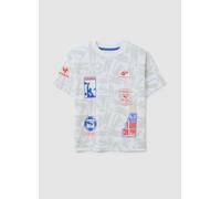 WARNER BROS, T-shirt Da Bambino In Puro Cotone Multicolor Con Stampa Superman, Multicolor, Taglia: 9-10