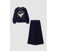 WARNER BROS, Tuta Blu In Puro Cotone Con Stampa Harry Potter Per Bambina, Blu, Taglia: 5-6