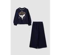 WARNER BROS, Tuta Blu In Puro Cotone Con Stampa Harry Potter Per Bambina, Blu, Taglia: 6-7