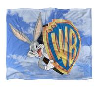 Warner BrosVault Vellutato Logo Bugs Bunny Supermorbido Coperta (TV25329)