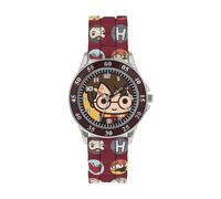 Warner Brothers Harry Potter Brown Printed Time Teacher Strap Watch HP9049