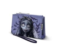 Warner La Sposa Cadavere Crow-Portafoglio slim, Malva 16 x 10 cm