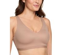 Warner's Cloud 9 Super Soft, Smooth Invisible Look Wireless Lightly Lined Comfort Bra Rm1041a Reggiseno a t-Shirt, Mandorla tostata, L Donna