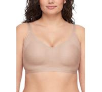 Warner's Easy Does It® Reggiseno Senza Cuciture Elasticizzato Senza Cuciture Leggermente Foderato Comfort Rm3911a, Mandorla tostata., XL