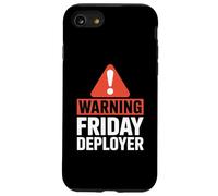 Warning Friday Deployer IT Joke For Developers Custodia per iPhone SE (2020) / 7/8