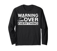 Warning I Jump Over Everything Maglia a Manica