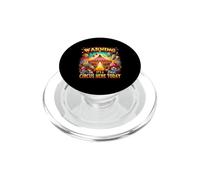 Warning It's A Circus Here Today Festa di compleanno di Carnevale PopSockets PopGrip per MagSafe