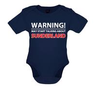Warning Maggio Parlare Sunderland - Bambino T-Shirt / Body - Nero Gatti Love