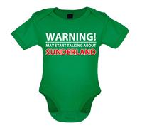 Warning Maggio Parlare Sunderland - Bambino T-Shirt / Body - Nero Gatti Love