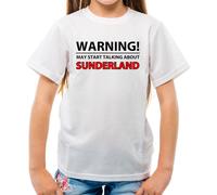 Warning Maggio Parlare Sunderland - T-Shirt - Nero Gatti Love Team Regalo
