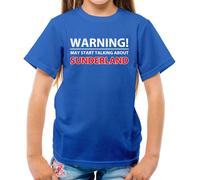 Warning Maggio Parlare Sunderland - T-Shirt - Nero Gatti Love Team Regalo