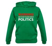 Warning Maggio Start Talking About Politica - Bambini Felpa/Maglione - Elezione