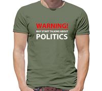 Warning Maggio Start Talking About Politica - T-Shirt - Elezione Tory Lavoro