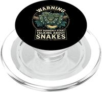 Warning May Suddenly Start Talking About Snakes PopSockets PopGrip per MagSafe