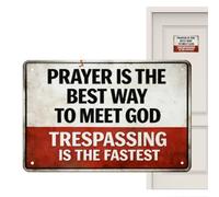 Warning Metal Tablet, Restricted Access Board, Security Notice Panel, Sturdy Outdoor Boundary Marker Protective Alert Display for usage Home Bathroom Dorm Hotel Apartment Office Meeting Business Fenc