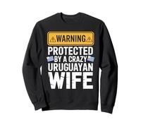 Warning Protected By A Crazy Uruguayan Wife Felpa