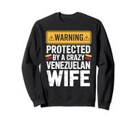 Warning Protected By A Crazy Venezuelan Wife Felpa