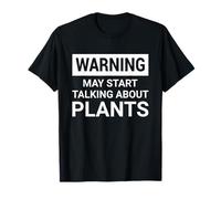 Warning Talk About Plants Plant Garden Gardening Gardener Maglietta