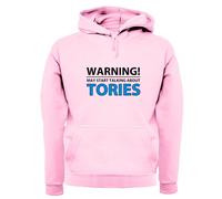 Warning Talk Tories - Felpa Per Adulti - Love Election Badenoch