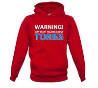 Warning Talk Tories - Felpa Per Bambini - Love Election Badenoch