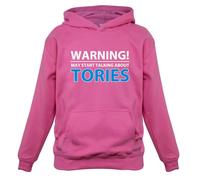 Warning Talk Tories - Felpa Per Bambini - Love Election Badenoch