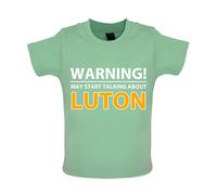 Warning Talking About Luton - Bambino T-Shirt / Body - Love Hatters Ventola Town