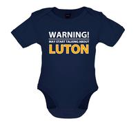 Warning Talking About Luton - Bambino T-Shirt / Body - Love Hatters Ventola Town