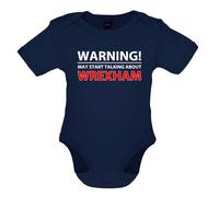 Warning Talking About Wrexham - Bambino T-Shirt / Body - Draghi Calcio Love