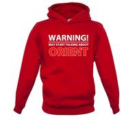 Warning Talking Oriente - Bambini Felpa/Maglione - Calcio Love Squadra Fan
