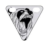 Warning Triangle for Bikes - Reflective Visibility Enhancer | Sturdy Weather-Resistant Reflector Sign, Universal Fit for Rear Mounting, Improves Rider Safety And Signal Clarity for Night Rides, Long