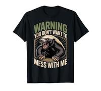 Warning You Don't Want To Mess with Me Sassy Attitude - Maglietta