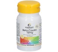 Warnke Vitalstoffe - Beta-carotene 15 mg 100 pz Capsule