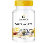 Warnke Vitalstoffe - Citrato di calcio 300 mg di calcio 90 pz Compress