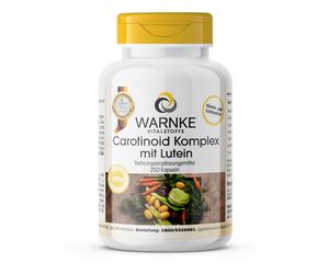 Warnke Vitalstoffe - Complesso di carotenoidi 250 pz Capsule