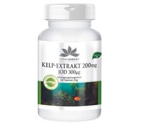 Warnke Vitalstoffe - Estratto di alghe kelp 200 mg con 300 µg di iodio