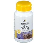 Warnke Vitalstoffe - Olio di lino 500 mg 100 pz Capsule