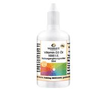 Warnke Vitalstoffe - Olio di vitamina D3 1000 UI 50 ml