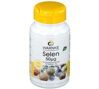 Warnke Vitalstoffe - Selenio 50 µg 250 pz Compresse