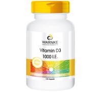 Warnke Vitalstoffe - Vitamina D3 1000 UI 100 pz Capsule