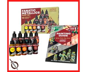 WARPAINTS FANATIC METALICS SET the army painter colori paint